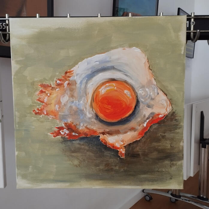 jem oczami i połykam wzrokiem