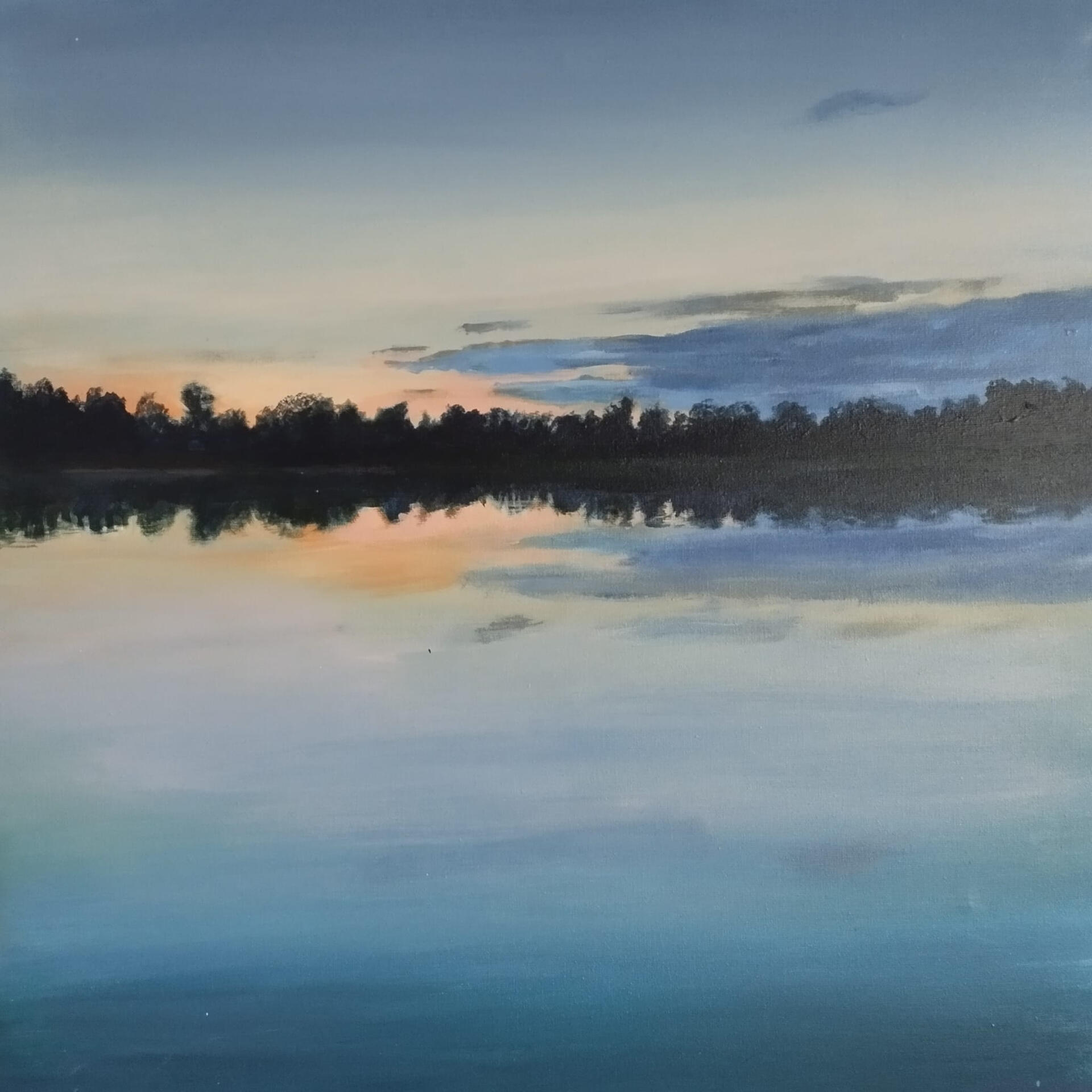 Obraz akrylowy na płótnie 50 x50 cm.