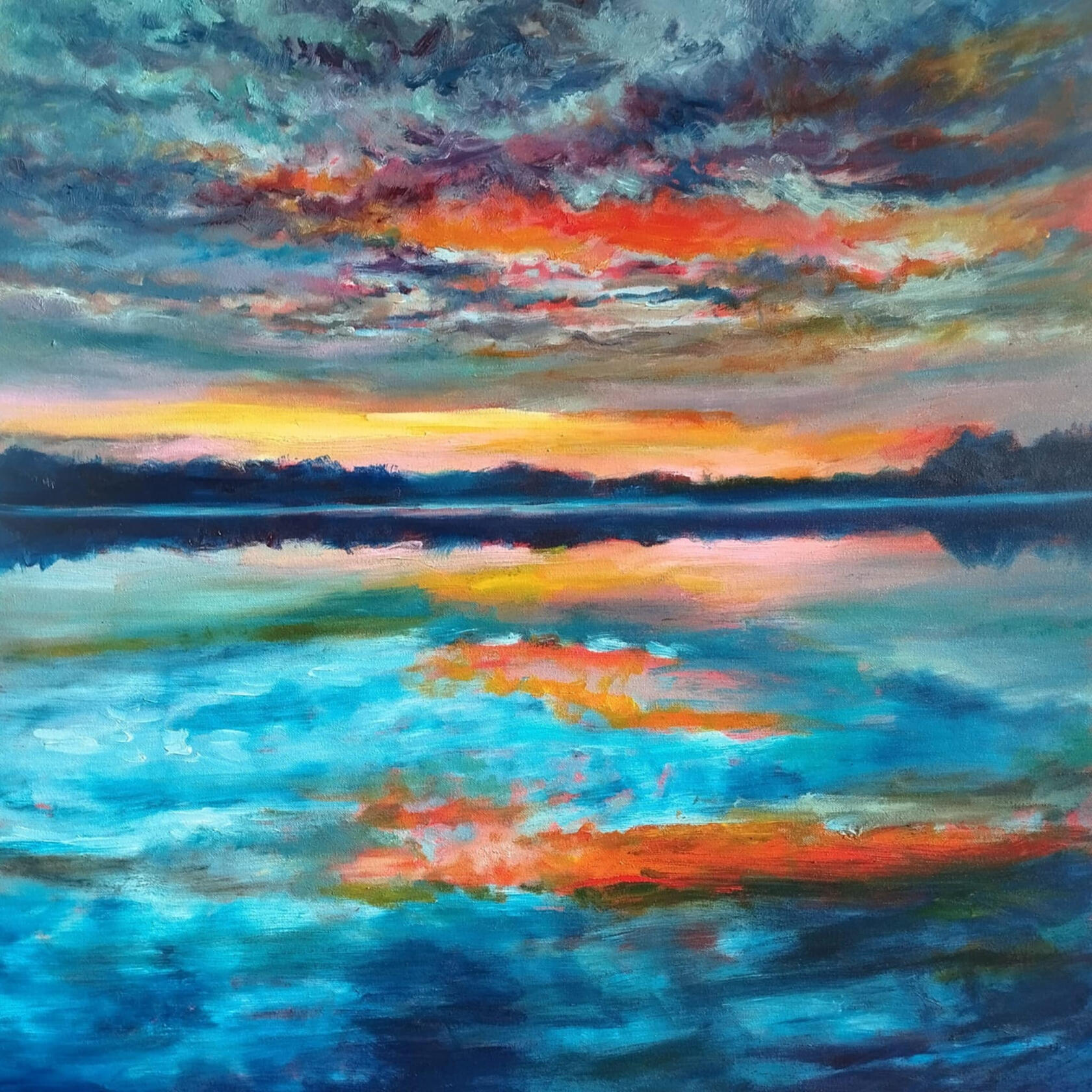 Obraz akrylowy na płótnie 100x80 cm