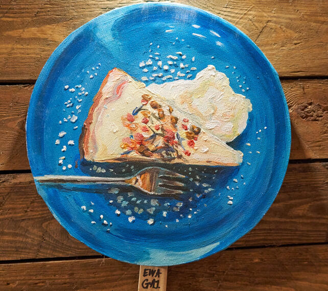 Wernisaż malarstwa dzieci.